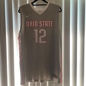 Nike Elite Ohio State Buckeyes Basketball Jersey